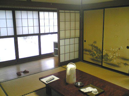 秋田県貝の沢温泉こぶしの間室内