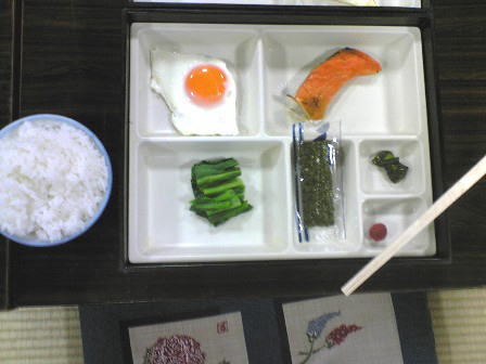秋田県貝の沢温泉湯治宿泊朝食