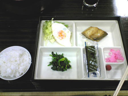秋田県貝の沢温泉湯治宿泊朝食