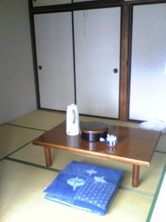 岩手県須川高原温泉旅館自炊部６１６号室室内