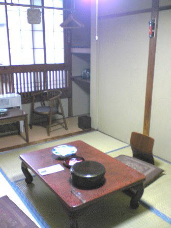 山形県堀久旅館２０５号室室内