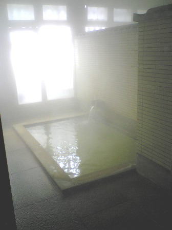 山形県肘折温泉　松井旅館　男性浴場