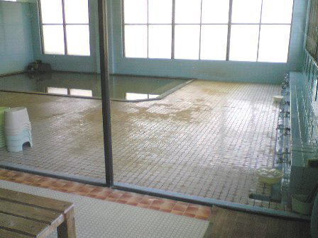 秋田県船沢温泉　浴場