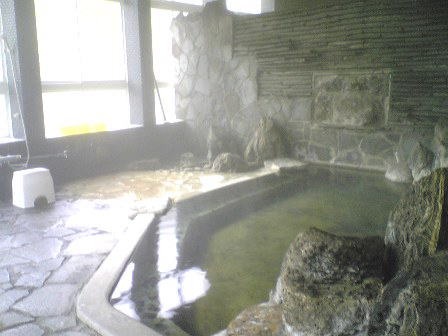 岩手県元湯夏油　白猿の湯浴室内