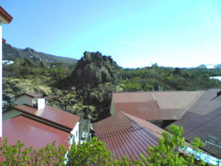 岩手県　須川高原温泉旅館　６１７号室からの眺め