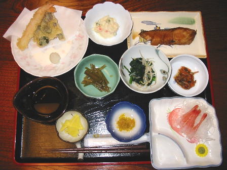 宮城　鎌倉温泉　夕食