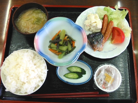 岩手　須川高原温泉旅館　４日目朝食