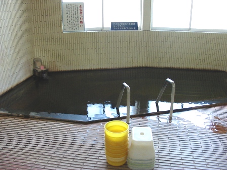 山形　海老鶴温泉　浴室内