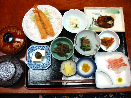 宮城　鎌倉温泉　夕食