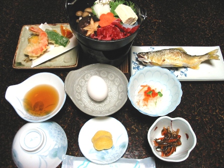 岩手　福寿館　夕食