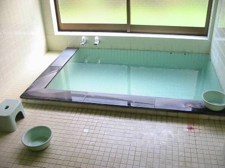 秋田　かすみ温泉　男性浴室