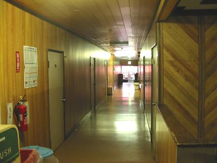 岩手　須川高原温泉旅館　須川荘２階廊下
