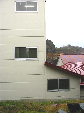 岩手　須川高原温泉旅館　６０３号室の窓からの眺め