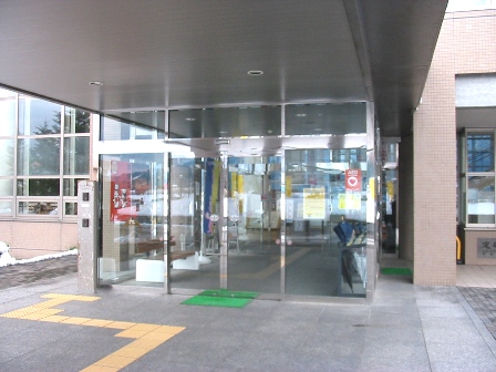 秋田　北部老人福祉総合エリア　コミュニティーセンター入口