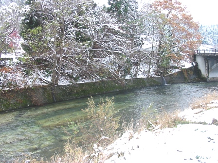 秋田　いずみ荘　ツインルームからの眺め