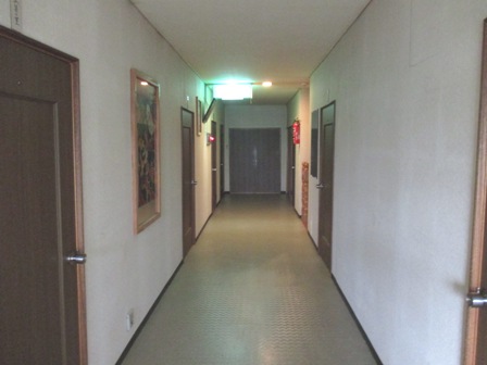 青森　田沢旅館　２階廊下