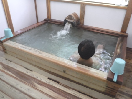 宮城　駒の湯　浴室内