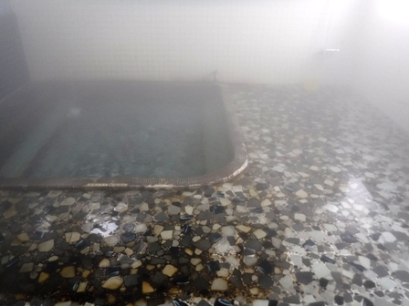 岩手　滝の湯旅館　男性浴室内