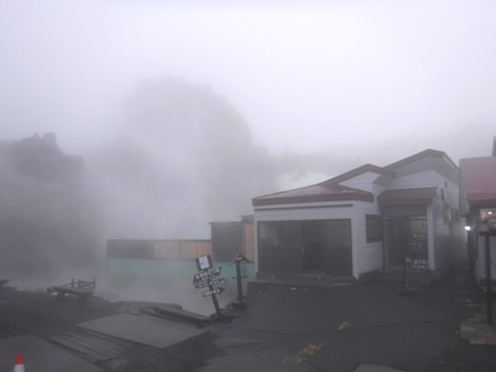 岩手　須川高原温泉旅館　６０７号室からの景色