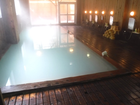 岩手　須川高原温泉旅館　大浴場