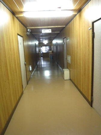 岩手　須川高原温泉旅館　自炊部廊下