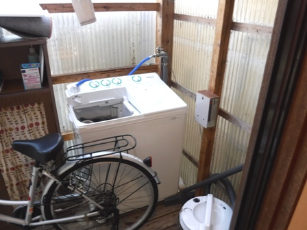 兵庫　松の湯　洗濯コーナー