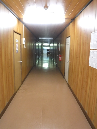 岩手　須川高原温泉旅館　自炊部廊下