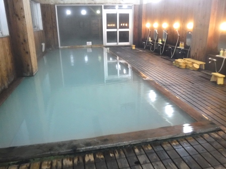 岩手　須川高原温泉旅館　男性大浴室