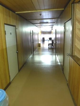 岩手　須川高原温泉旅館　須川荘２階廊下