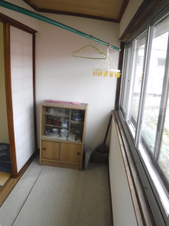 岩手　須川高原温泉旅館　６１８号室濡れ縁