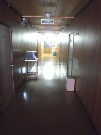 岩手　須川高原温泉旅館　２階廊下