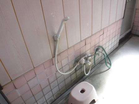 宮城　西多賀旅館　女性浴室混合栓