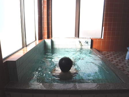 兵庫　松の湯　入浴