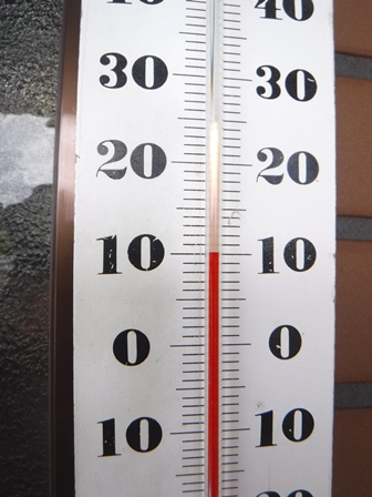 岩手　須川高原温泉旅館　温度計