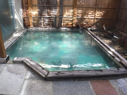 岩手　須川高原温泉旅館　大浴場露天