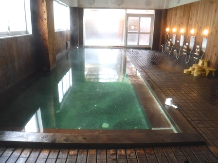 岩手　須川高原温泉旅館　大浴場内湯