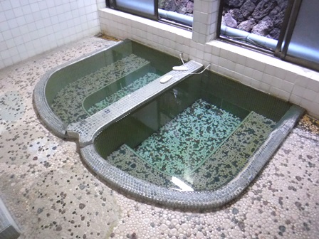 岩手　台温泉　水上旅館　浴槽