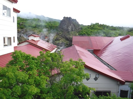 岩手　須川高原温泉旅館　眺め