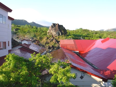 岩手　須川高原温泉旅館　眺め