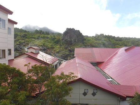 岩手　須川高原温泉旅館　眺め