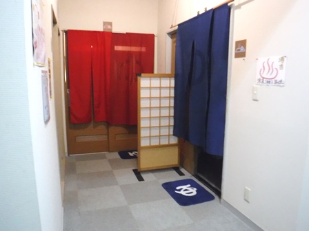 宮城　蛇のゆ湯吉　内風呂入り口