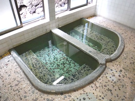 岩手　水上旅館　浴槽