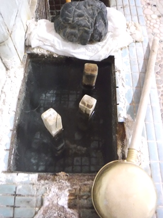 岩手　水上旅館　源泉槽