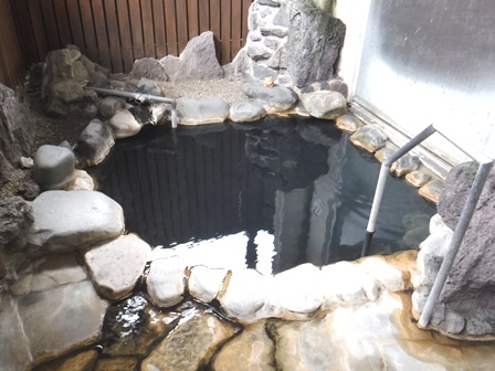 宮城　いさぜん旅館　中浴場露天