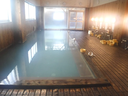 岩手　須川高原温泉旅館　大浴場