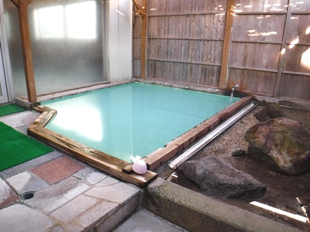 岩手　須川高原温泉旅館　大浴場露天