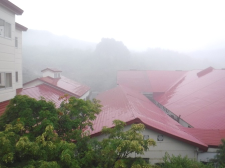 岩手　須川高原温泉旅館　眺め