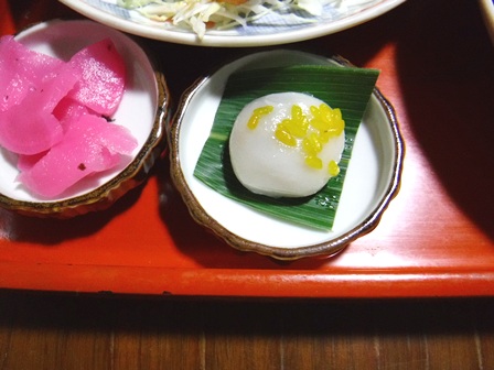 山形　民宿武蔵　モチ