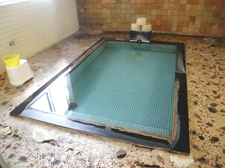 福島　平野屋　男性浴室