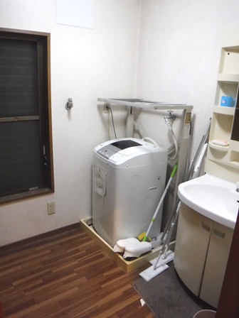 山形　民宿武蔵　洗面所